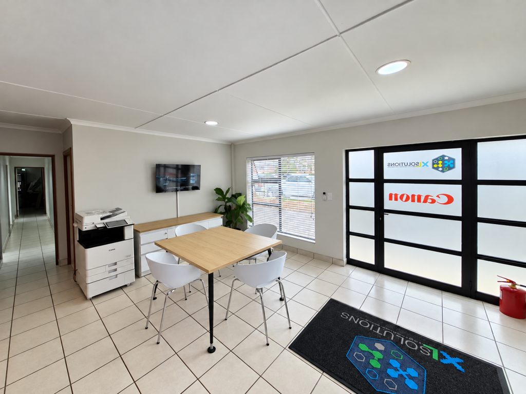 Clean Modern Office Meeting Room