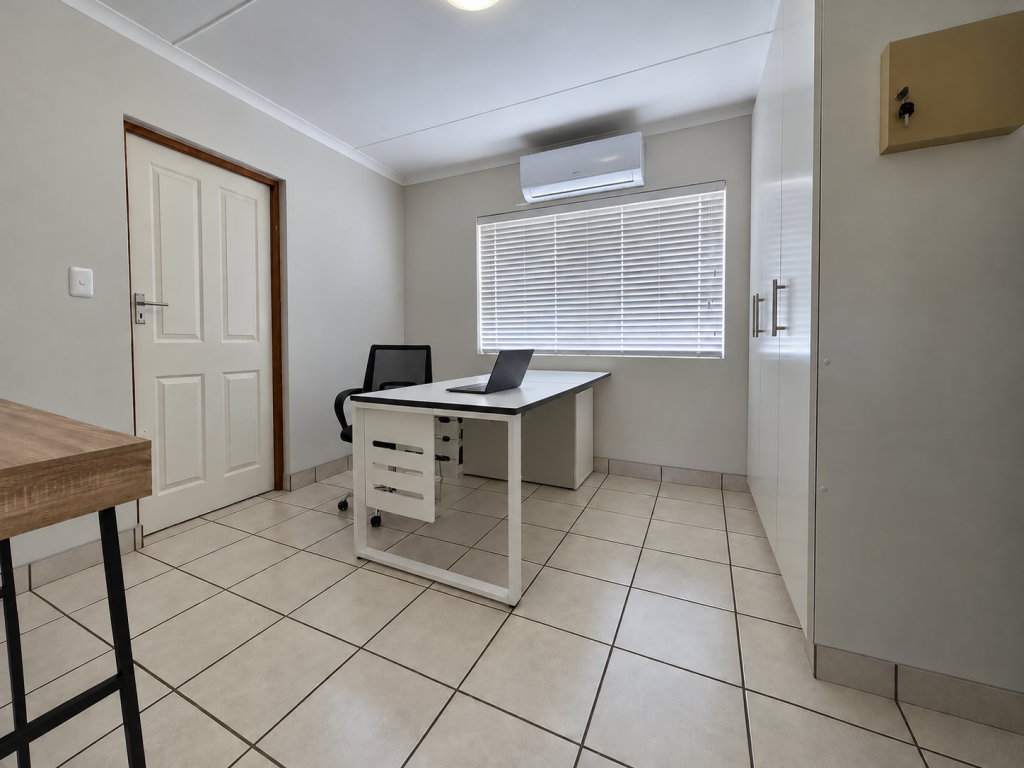 Minimal Modern Office with Laptop