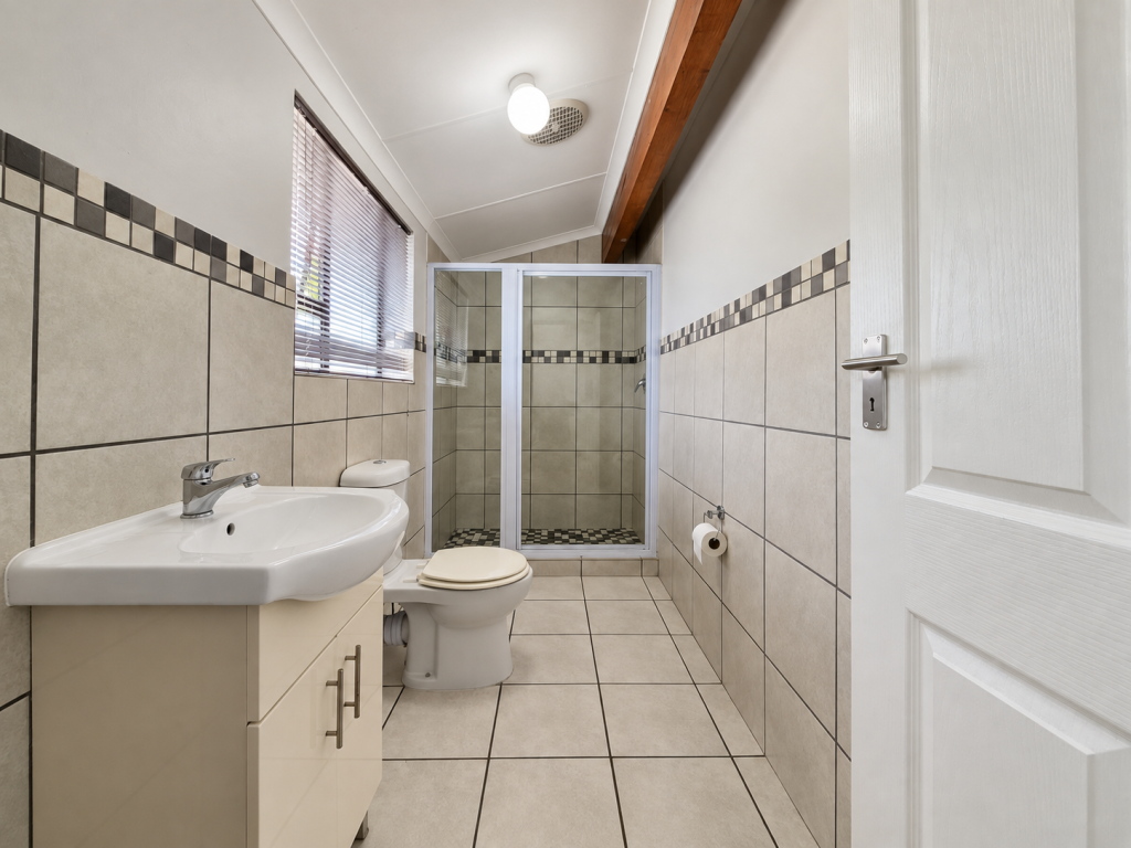 Narrow Modern Bathroom Interior